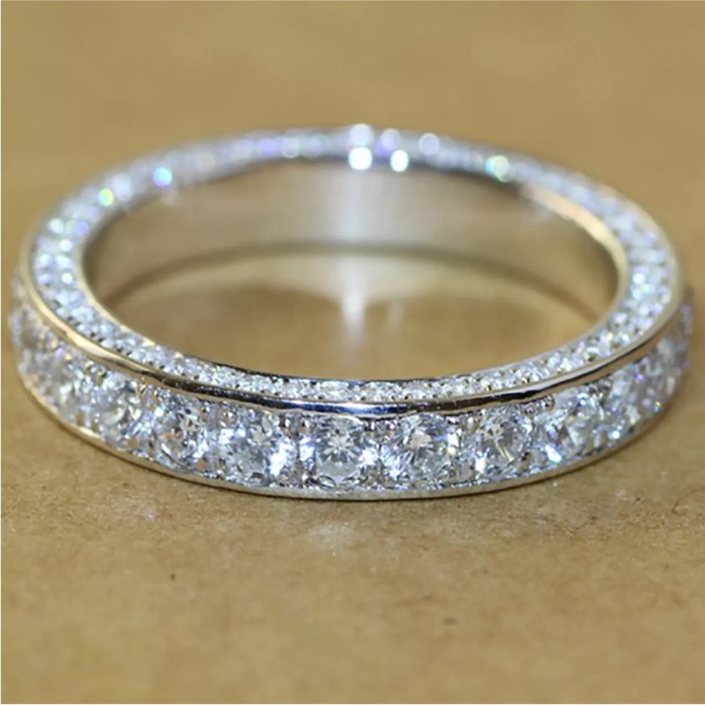 Full Diamond Rings Ladies Rings Ladies Companion Rings Finger Rings Ladies 5,6,9